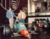 Eddie Cheever with Ricardo Patrese