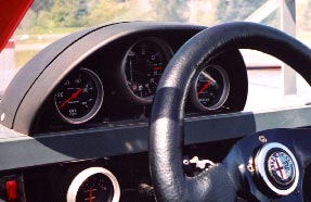 guages in alfa romeo spider