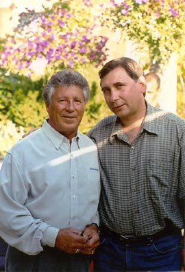 Mario Andretti and Robert Loglisci - 2002 Molson Indy - Vancouver